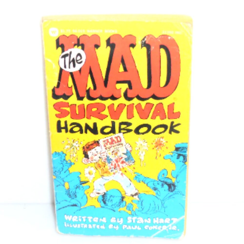 1st Printing 1980 MAD SURVIVAL HANDBOOK Stan Hart Paul Coker Comic Book